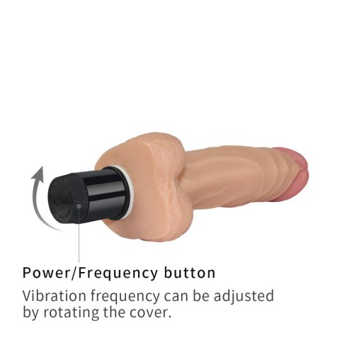 DILDO 9.25 FLEXI VIBRATOR