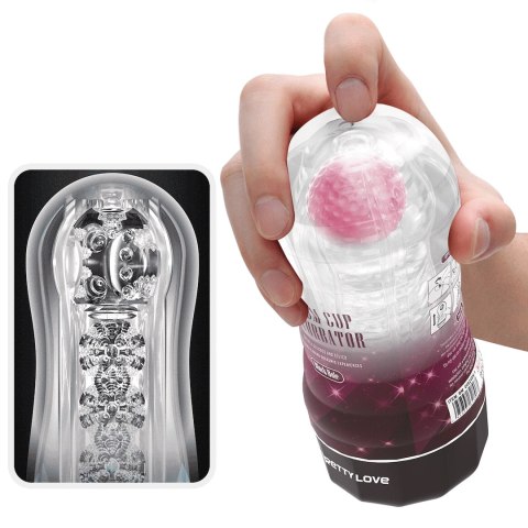 MASTURBATOR PRETTY LOVE VACUUM CUP BLACK HOLE