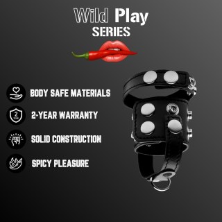 OPASKA ZACISKOWA NA PENISA I JĄDRA EROSPACE WILD PLAY C20