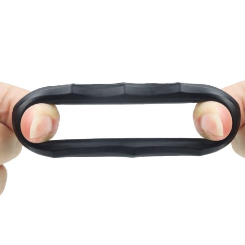 PIERŚCIEŃ POWER PLUS COCKRING CZARNY