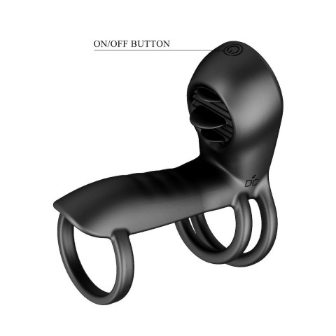 PRETTY LOVE VIBRATING PENIS RING