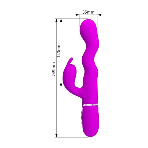 PRETTY LOVE LAURSEN G-SPOT & CLITORAL VIBRATOR