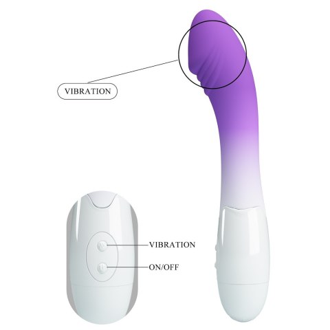 WIBRATOR PRETTY LOVE ELEMENTAL WHITE-PURPLE