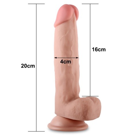 8'' SLIDING-SKIN DILDO