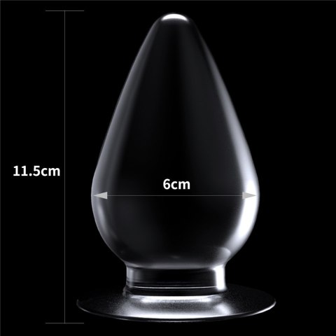 KOREK ANALNY FLAWLESS CLEAR ANAL PLUG 4.5''