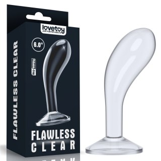 KOREK ANALNY FLAWLESS CLEAR PROSTATE PLUG 6.0''
