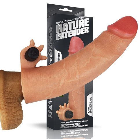 NAKŁADKA ADD 2 VIBRATING SILICONE EXTENDER