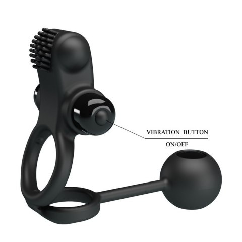 PIERŚCIEŃ PRETTY LOVE - VIBRATION PENIS SLEEVE IV