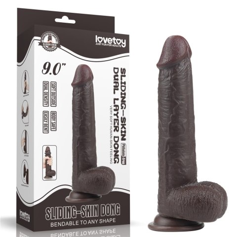 9'' SLIDING-SKIN DILDO