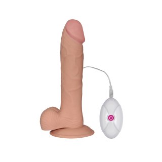 WIBRATOR 9" THE ULTRA SOFT DUDE VIBRATING