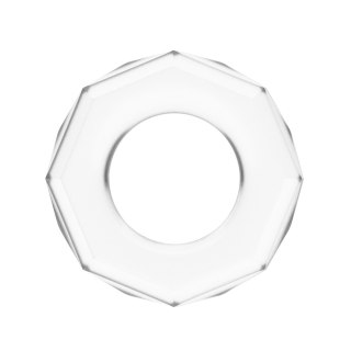 PIERŚCIEŃ POWER PLUS COCKRING PRZEZROCZYSTY