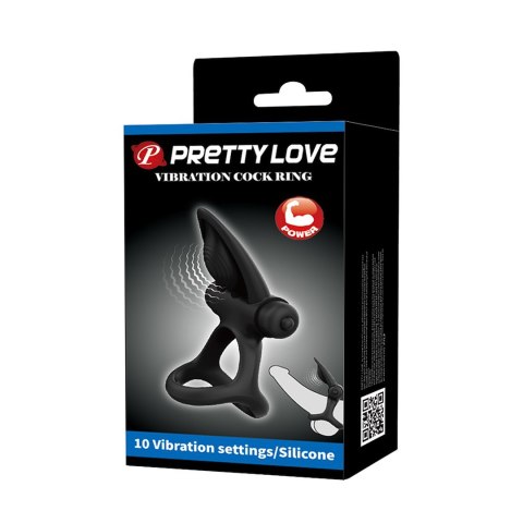 PIERŚCIEŃ PRETTY LOVE VIBRATION COCK RING