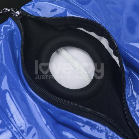 CHIC STRAPON SHORTS (36 39 CAI W PASIE) NIEBIESKI