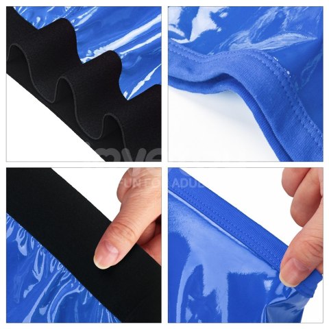 CHIC STRAPON SHORTS (36 39 CAI W PASIE) NIEBIESKI