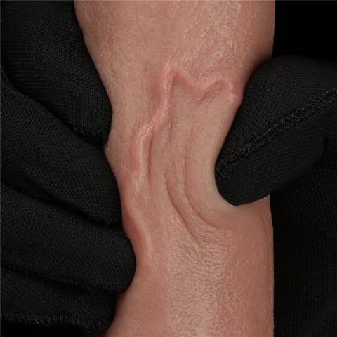 DILDO 8'' DUAL LAYERED SILICONE COCK