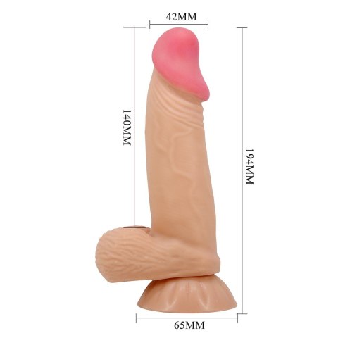 DILDO SLIDING SKIN 7,6"