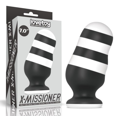 KOREK ANALNY 7.0'' X-MISSIONER BUTT PLUG