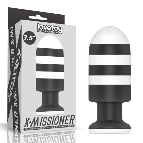 KOREK ANALNY 7.5'' X-MISSIONER BUTT PLUG