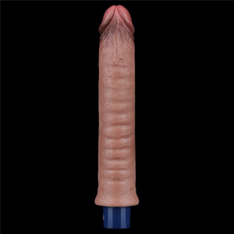 WIBRATOR 9.5" REAL SOFTEE VIBRATING DILDO