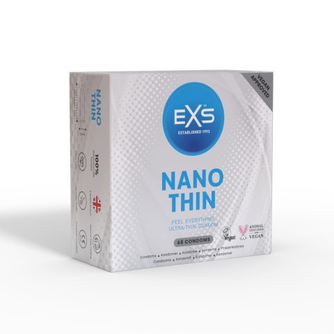 PREZERWATYWY 48 SZT. EXS NANO THIN