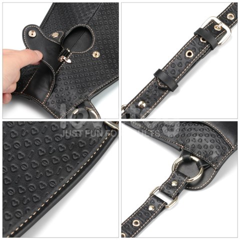 SIODŁO Z UCHWYTEM NA DILDO REBELLION REIGN