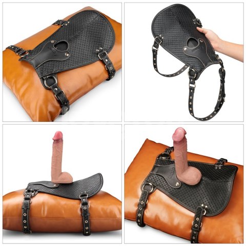 SIODŁO Z UCHWYTEM NA DILDO REBELLION REIGN