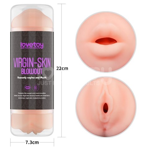 VIRGIN-SKIN BLOWOUT DOUBLE SIDE STROKER