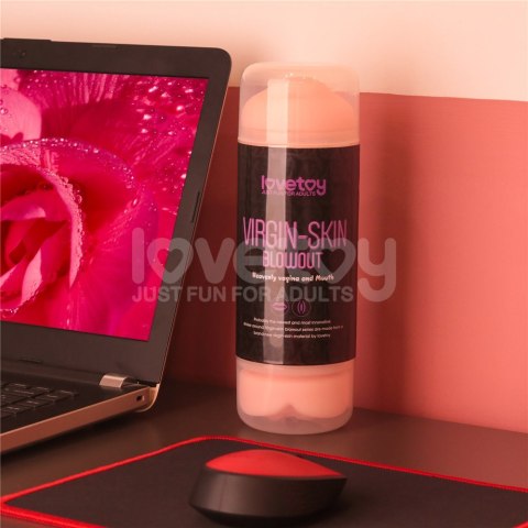 VIRGIN-SKIN BLOWOUT DOUBLE SIDE STROKER