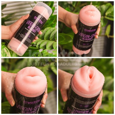VIRGIN-SKIN BLOWOUT DOUBLE SIDE STROKER