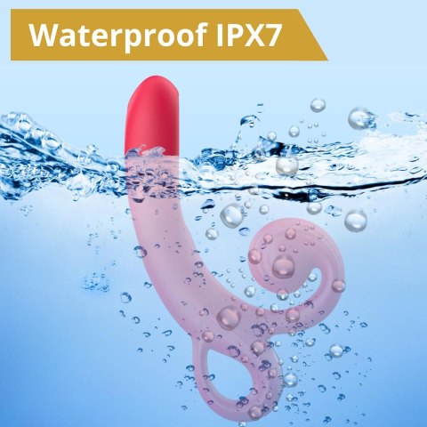 WIBRATOR Z RUCHOMYM JĘZYCZKIEM I STYMULACJĄ ŁECHTACZKI EROSPACE SWEET PLAY A4