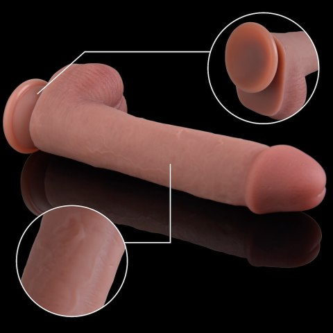 DILDO SILIKONOWE 24 CM EROSPACE NATURAL PLAY D3