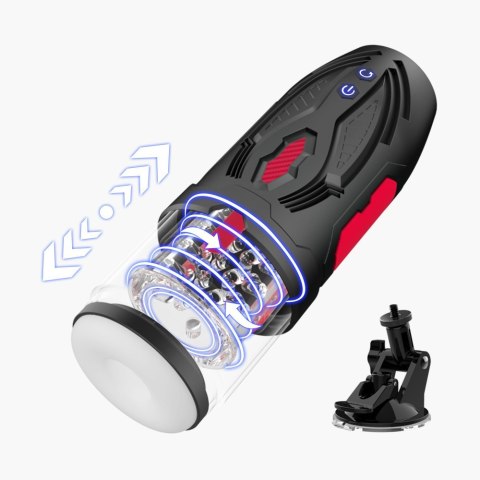 NOWOCZESNY MASTURBATOR MĘSKI Z RUCHEM POSUWISTO-OBROTOWYM EROSPACE MEN'S PLAY B1