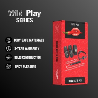 ZESTAW BDSM 5 PRODUKTÓW EROSPACE WILD PLAY C11