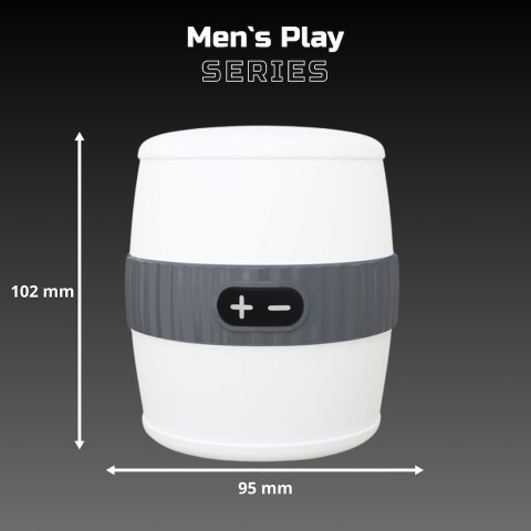 DYSKRETNY MASTURBATOR MĘSKI Z WIBRACJAMI EROSPACE MEN'S PLAY B3