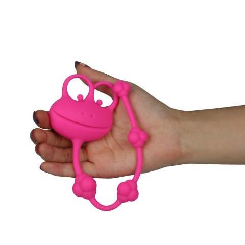 KORALIKI ANALNE 10" SILICONE FROG