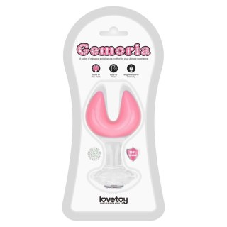 KOREK ANALNY GEMORIA SILICONE BUTT PLUG (GLOW-IN-THE-DARK)