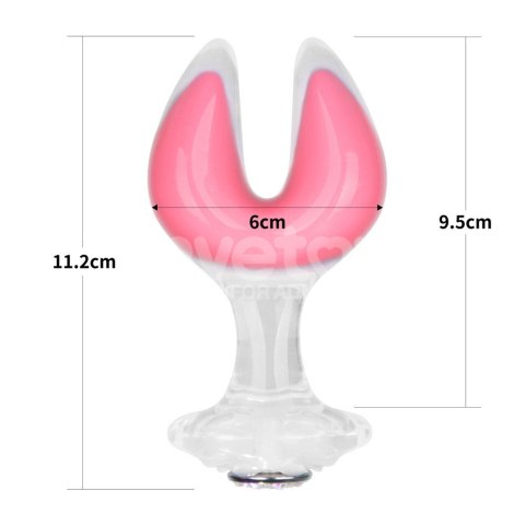 KOREK ANALNY GEMORIA SILICONE BUTT PLUG (GLOW-IN-THE-DARK)