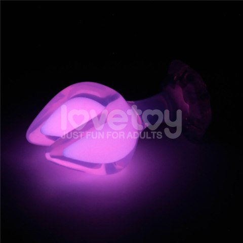 KOREK ANALNY GEMORIA SILICONE BUTT PLUG (GLOW-IN-THE-DARK)