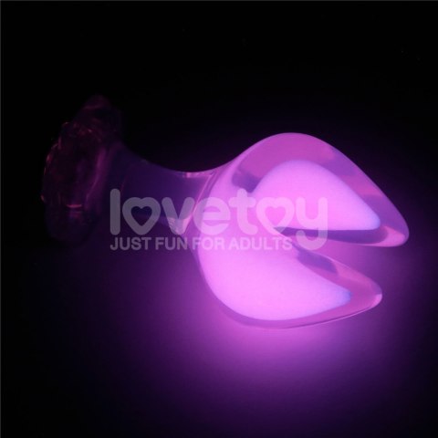 KOREK ANALNY GEMORIA SILICONE BUTT PLUG (GLOW-IN-THE-DARK)