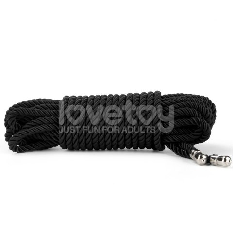 LINA DO KRĘPOWANIA REBELLION EBONY SILKY BONDAGE ROPE