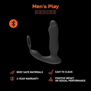 MASAŻER PROSTATY Z RUCHEM POSUWISTYM STEROWANY APLIKACJĄ EROSPACE MEN'S PLAY B5