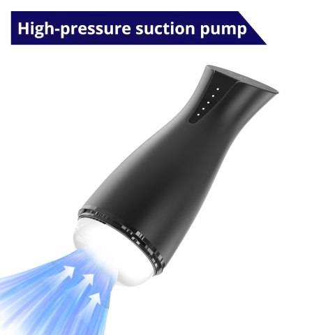 SSĄCY MASTURBATOR MĘSKI Z FUNKCJĄ GRZANIA ORAZ WIBRACJAMI EROSPACE MEN'S PLAY B6