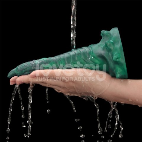 WIBRATOR SAVAGE CHARM DOUBLE-CLAW VIBRATING SILICONE DILDO