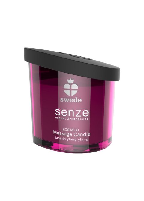 ŚWIECA DO MASAŻU SWEDE ECSTATIC JASMINE YLANG YLANG 150 ML