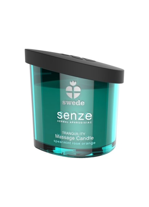 ŚWIECA DO MASAŻU SWEDE TRANGQULITY SPEARMINT ROSE ORANGE 50 ML