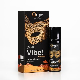 ŻEL DUAL VIBE! - KISSABLE - SEX ON THE BEACH - 15ML